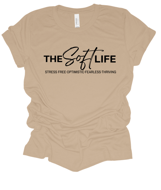 The Soft Life Mnemonic Tee