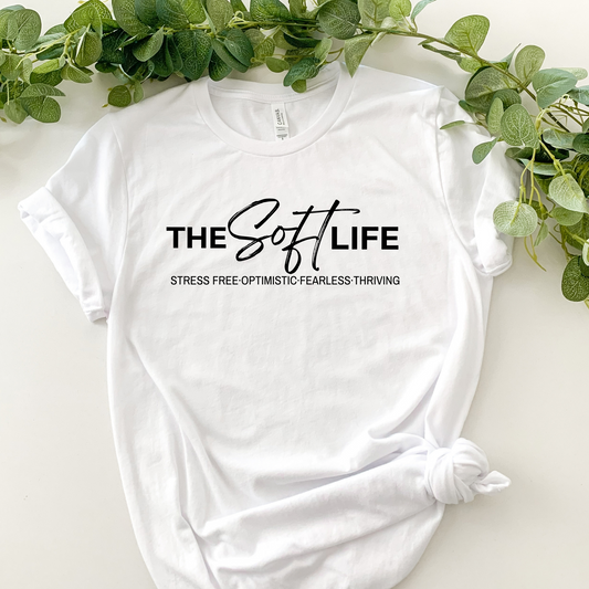 The Soft Life Mnemonic Tee