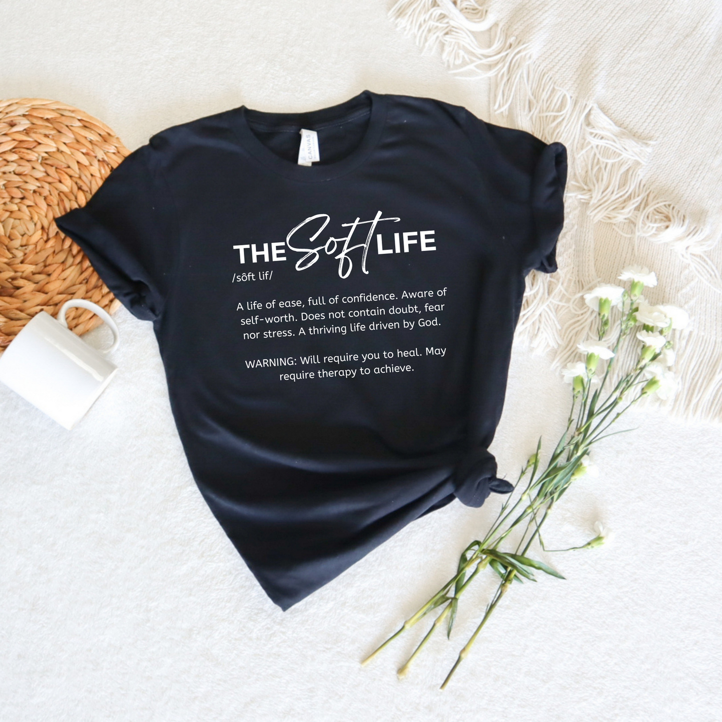 The Soft Life Definition tee